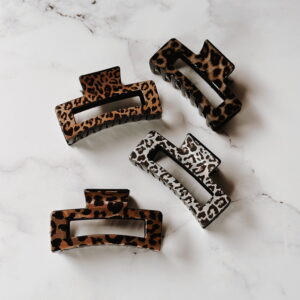 🐆 Hair Claw - Animal Print (random selection print)