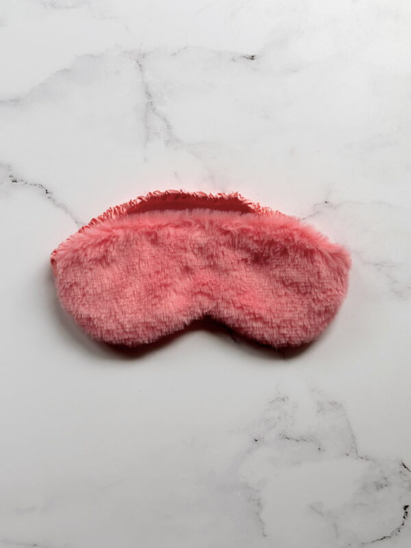 🐆 Eye Cover - Fluffy Pink