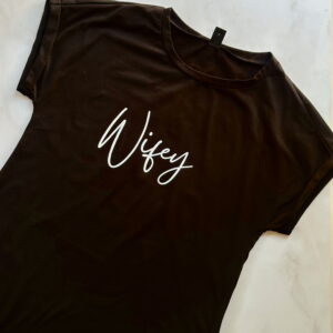🐆T-shirt Dress - Wifey (Medium)