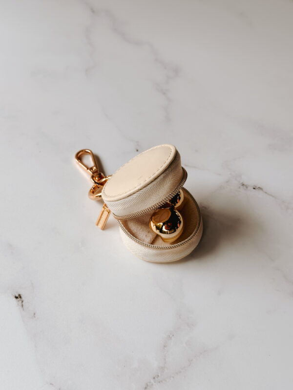 🐆 Jewellery Case - Mini White