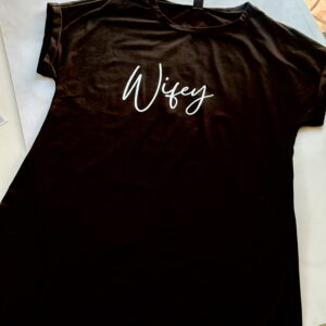 🐆T-shirt Dress - Wifey (Medium)