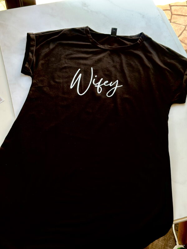 🐆T-shirt Dress - Wifey (Medium) - Image 2