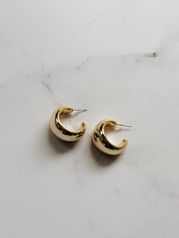 JEWELLERY - Earrings -Gold Hoops