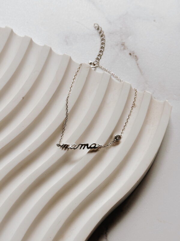 🐆 JEWELLERY -Sterling Silver Pearl Necklace MAMA