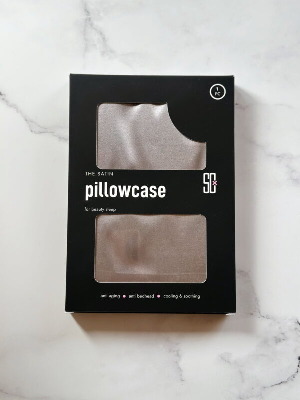 Satin Pillowcase - Grey