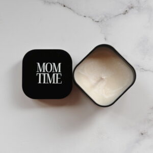 🐆 Candle - Mom Time (mini black)