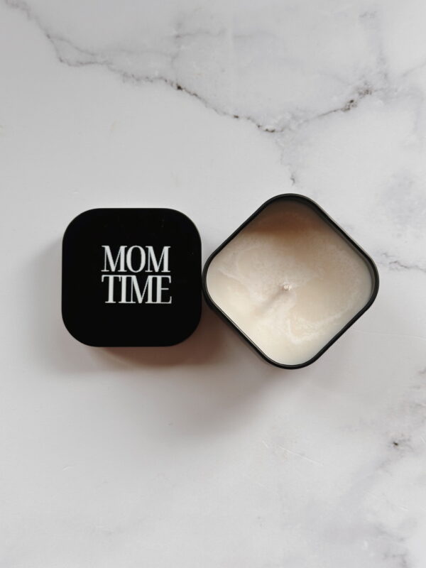 🐆 Candle - Mom Time (mini black)