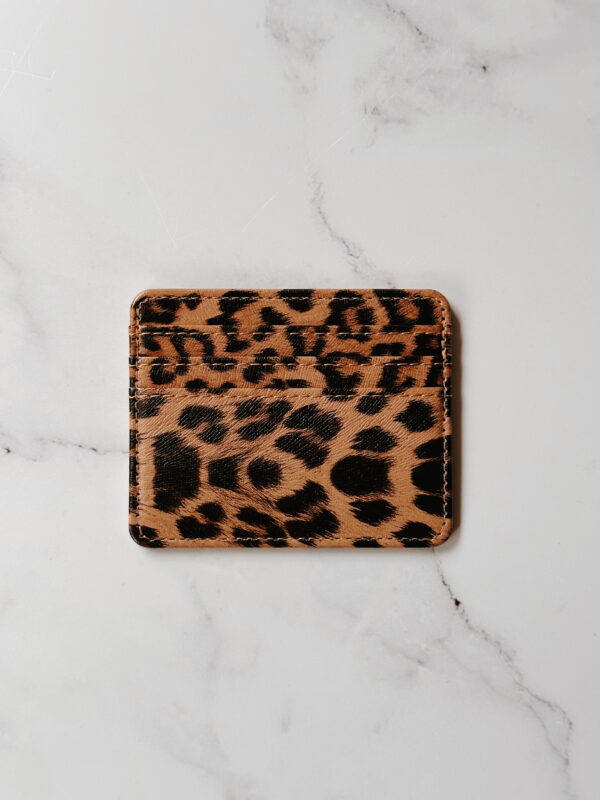 🐆 Ladies Mini Card Holder - Animal Print