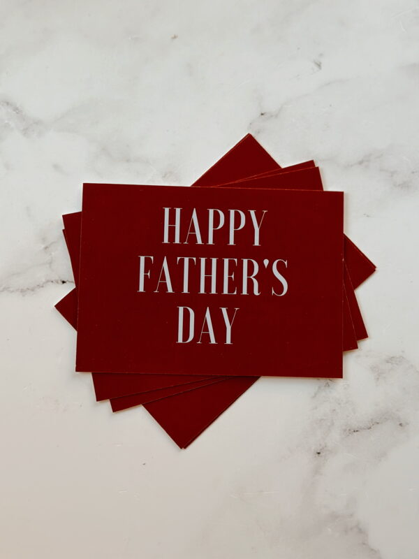 'Happy Father's Day'  - Post Card