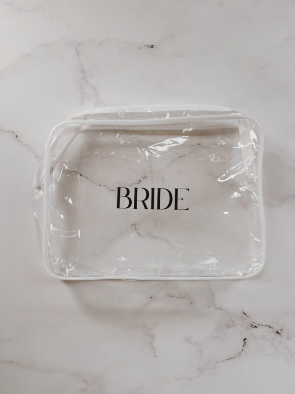 Cosmetic Bag - Bride (Transparent)