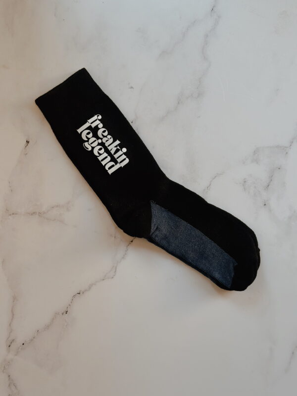 🫶🏼 Socks - Freakin Legend (Random Colour Selection)