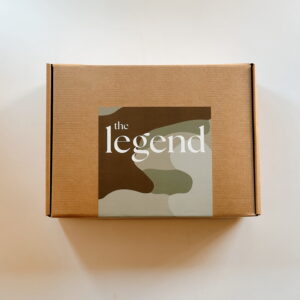 Large Brown Gift Box - The Legend Camo (24 x 32 x 8,5cm)