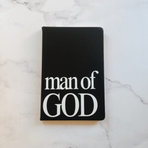 🫶🏼 Stationery - Journal A5 - Man of God (Black)