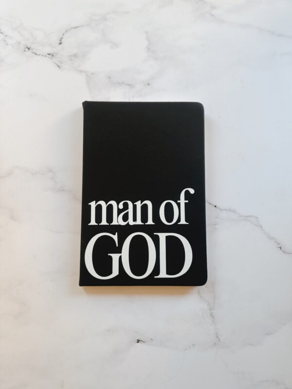 🫶🏼 Stationery - Journal A5 - Man of God (Black)