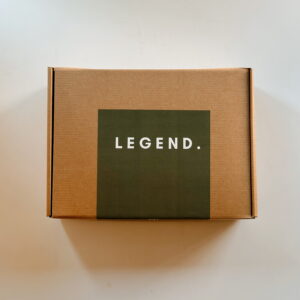 Large Brown Gift Box - Legend GREEN (24 x 32 x 8,5cm)