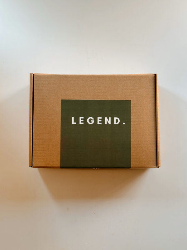 Large Brown Gift Box - Legend GREEN (24 x 32 x 8,5cm)
