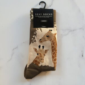 Socks - Sexy Socks - Giraffes