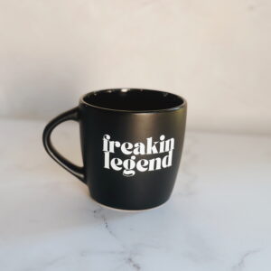 🫶🏼 Mug - Freakin Legend (Black)