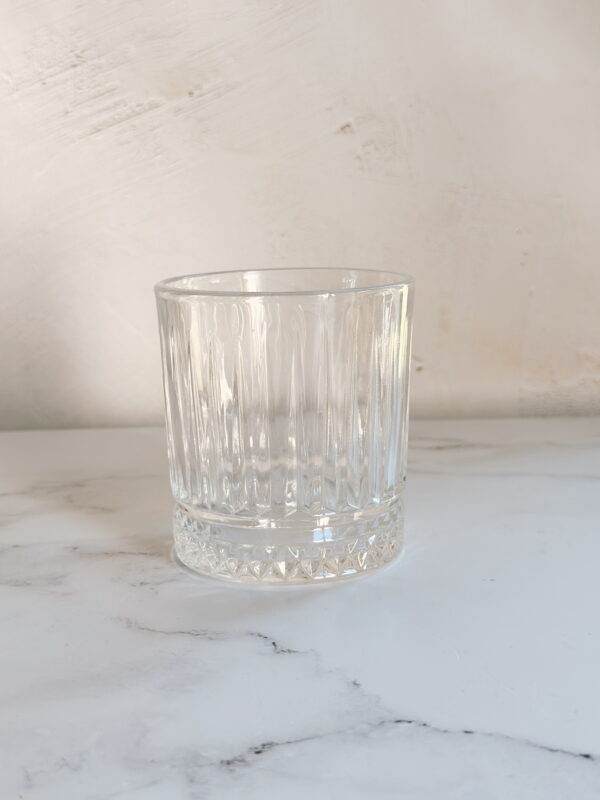 Glass - Patterned Whisky Tumbler