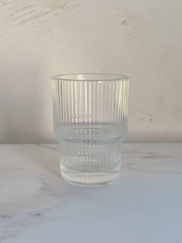 Glass - Striped Vintage Tumbler