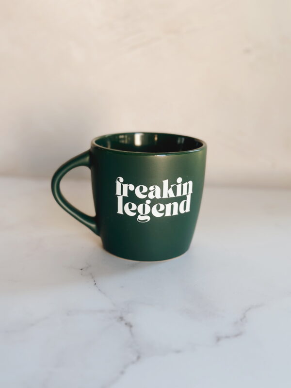🫶🏼 Mug - Freakin Legend (Green)