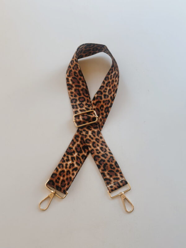 🐆 Crossbody Strap - Animal Print BROWN