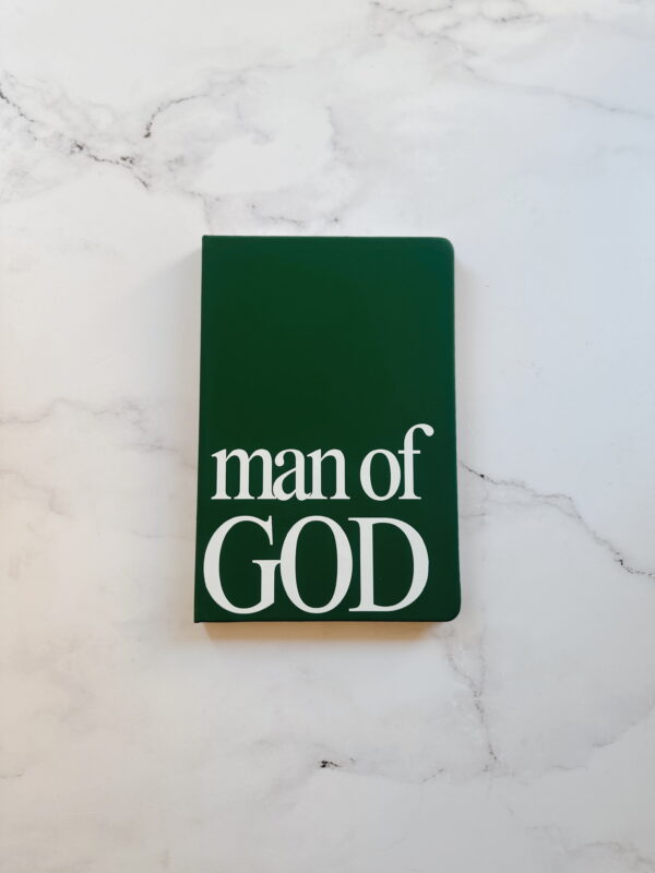 🫶🏼 Stationery - Journal A5 - Man of God (Green)