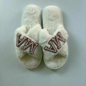 🐆 Slippers - MAMA Red Pearl