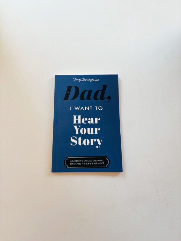 🫶🏼 Stationery - Journal A5 - DAD, I WANT TO HEAR YOUR STORY - Navy