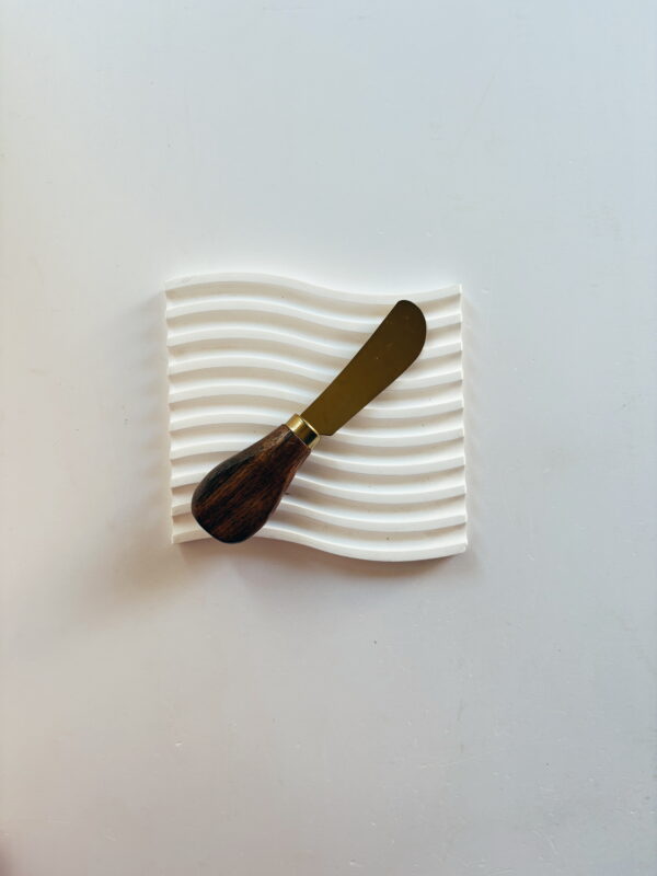 Homeware - Dark wood (Gold Blade) (Butter Round Tip)