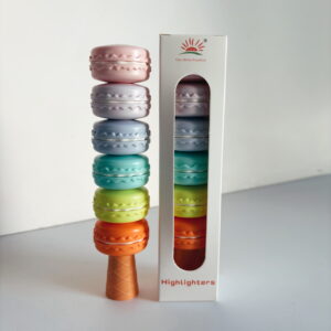 🌸Stationery -Macaroon Highlighters 6pc - 17cm