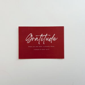 🌸Gratitude helps you see what is already there, instead of what isn't - Post Card