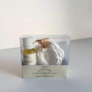 🌸Home -Scented Home Fragrance Oil Pendant Kit (Lemongrass) - 10ml Scented Oil & Pendant