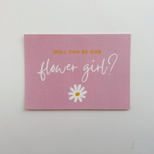 🌸Will you be our flower girl - Post Card