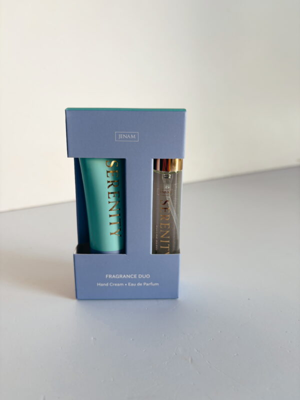 🌸Body product - EDP Collection Fragrance Duo (Serenity) - 30ml Hand Cream & 10ml Eau De Parfurm