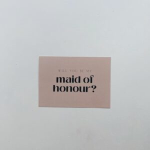 🌸Maid of Honour?  - Post Card