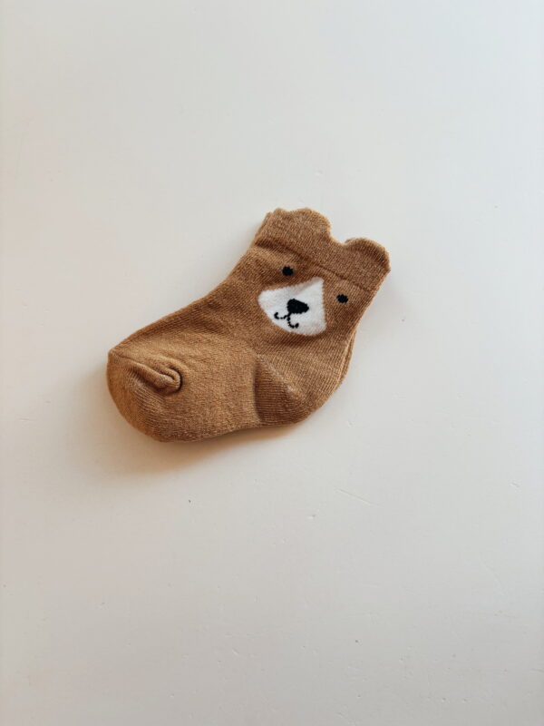 🌸Baby Socks - Brown Bear