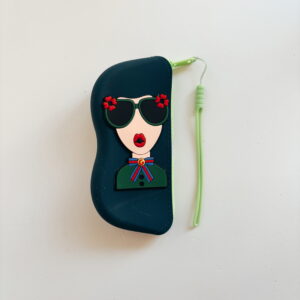 Accessories- Silicon sunglass holder - Green