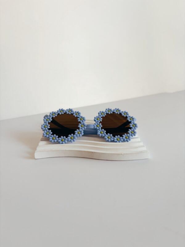 🌸Sunglasses - Little Girls Baby blue Round sunglasses