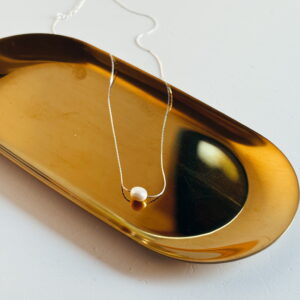 JEWELLERY - Silver Pearl Necklace (Sterling Silver)