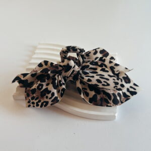🌸Hair Claw - with Bow (cream, brown & black)