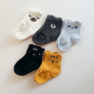Baby Socks - 1 pair random selection (Bears)