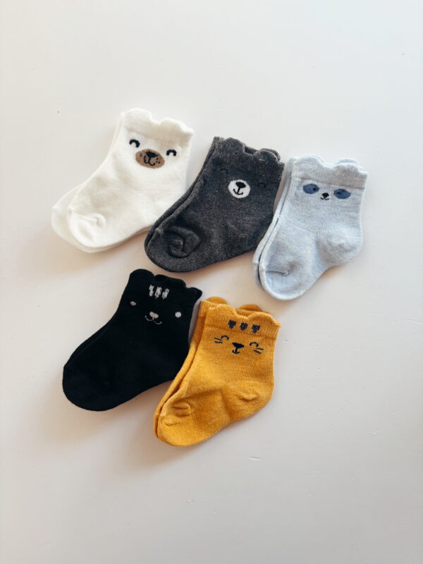 Baby Socks - 1 pair random selection (Bears)