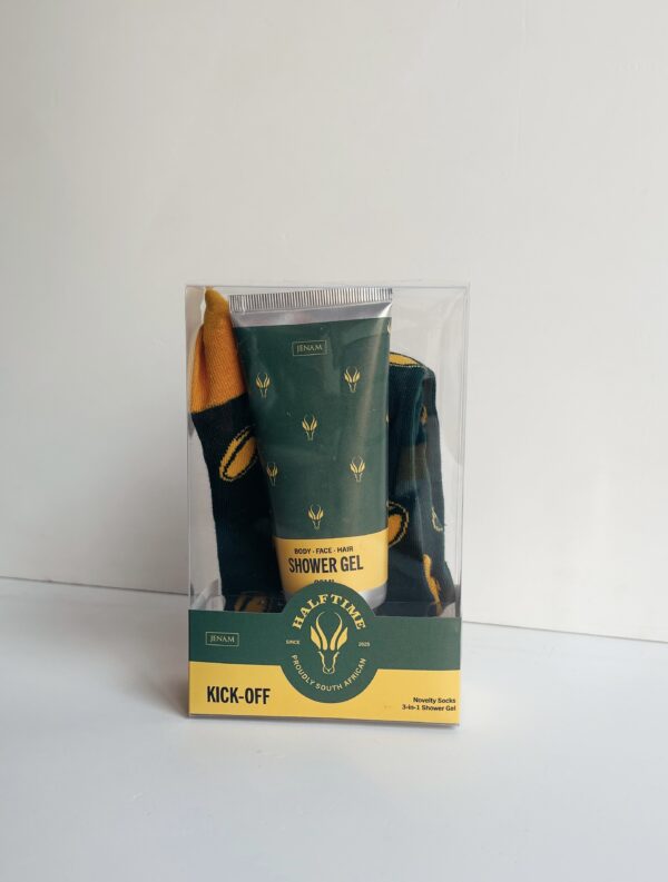 🌸Body Product -Half Time Kick-Off - 90ml 3-In-1 Shower Gel & Novelty Socks