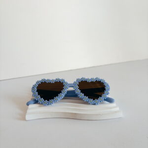 🌸Sunglasses - Little Girls Baby blue Heart sunglasses