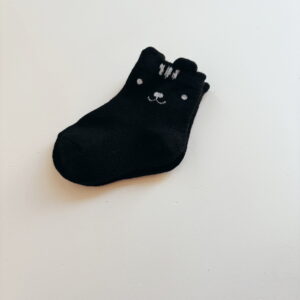 🌸Baby Socks - Black Bear
