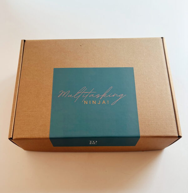🌸Large Brown Gift Box - Multitasking Ninja! (24 x 32 x 8,5cm)
