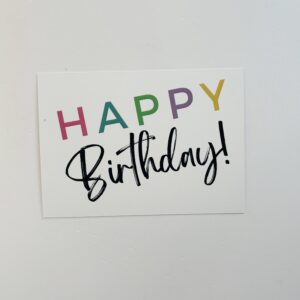 🌸'Happy Birthday'  - Post Card