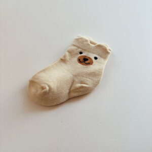 🌸Baby Socks - Cream Bear