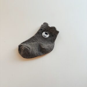 🌸Baby Socks - Grey Bear